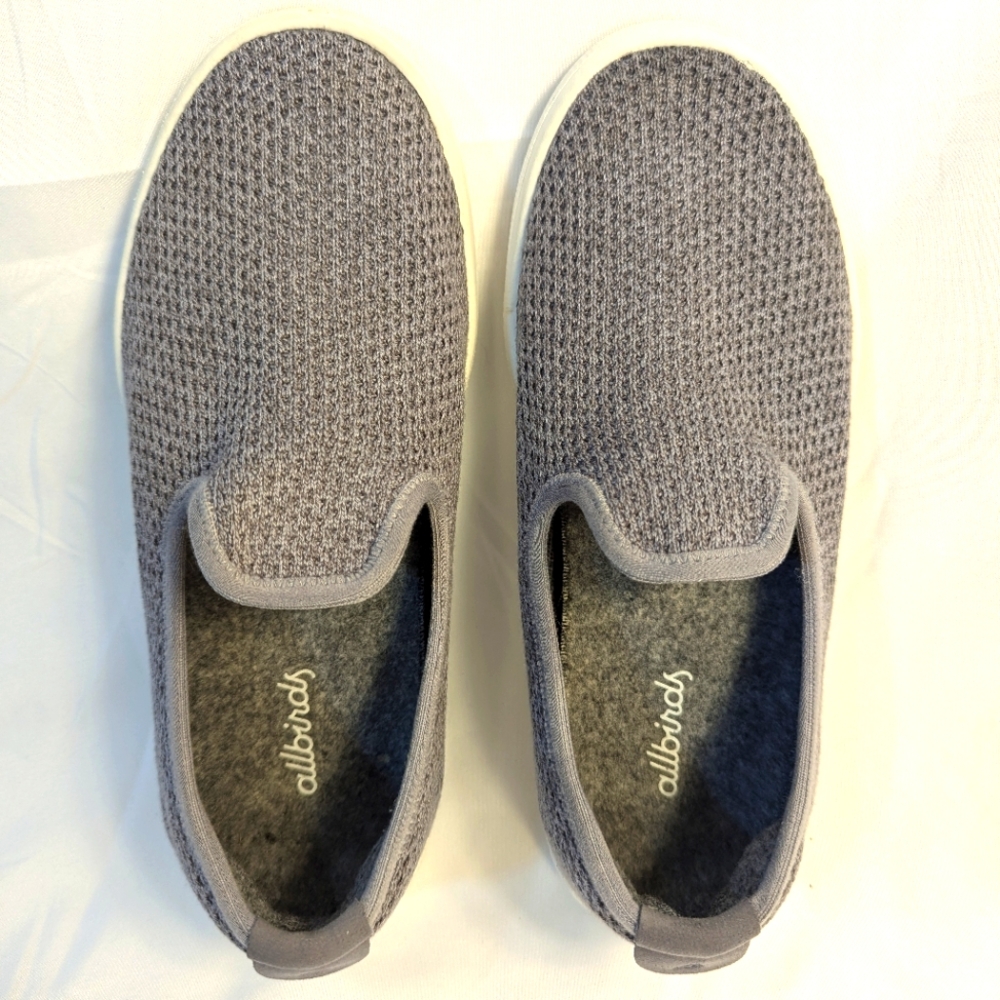 Allbirds Everyday Tree Loungers All Natural Materials Grey Women's Size 5